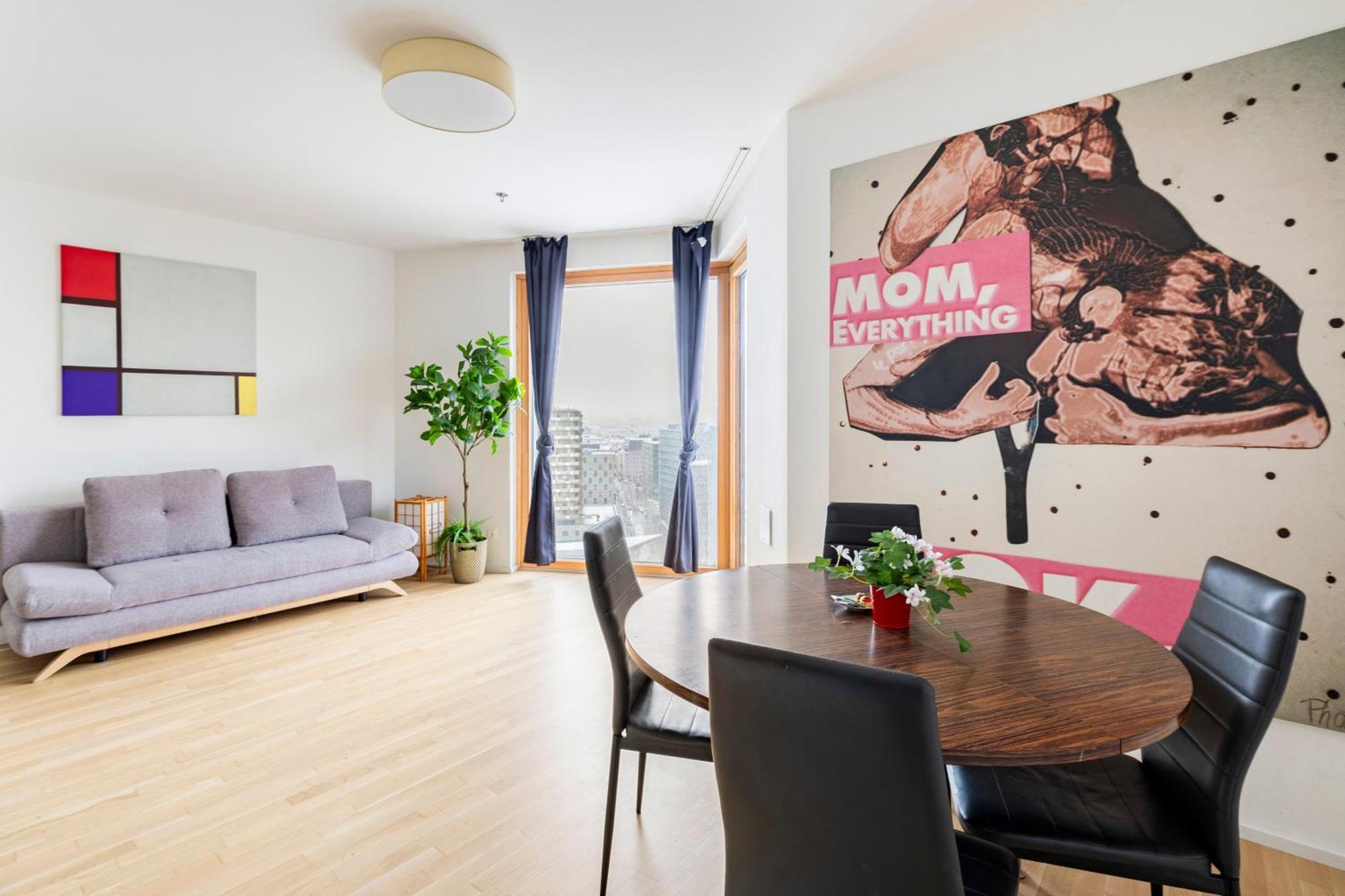 Central Station Loft - Amazing View In City Center - Jupihome Wien Eksteriør billede